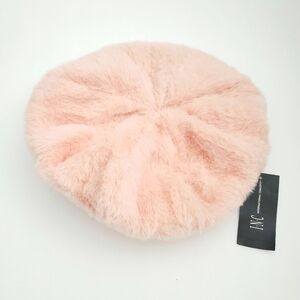 NEW Inc International Concepts Pink Faux Fur Hat